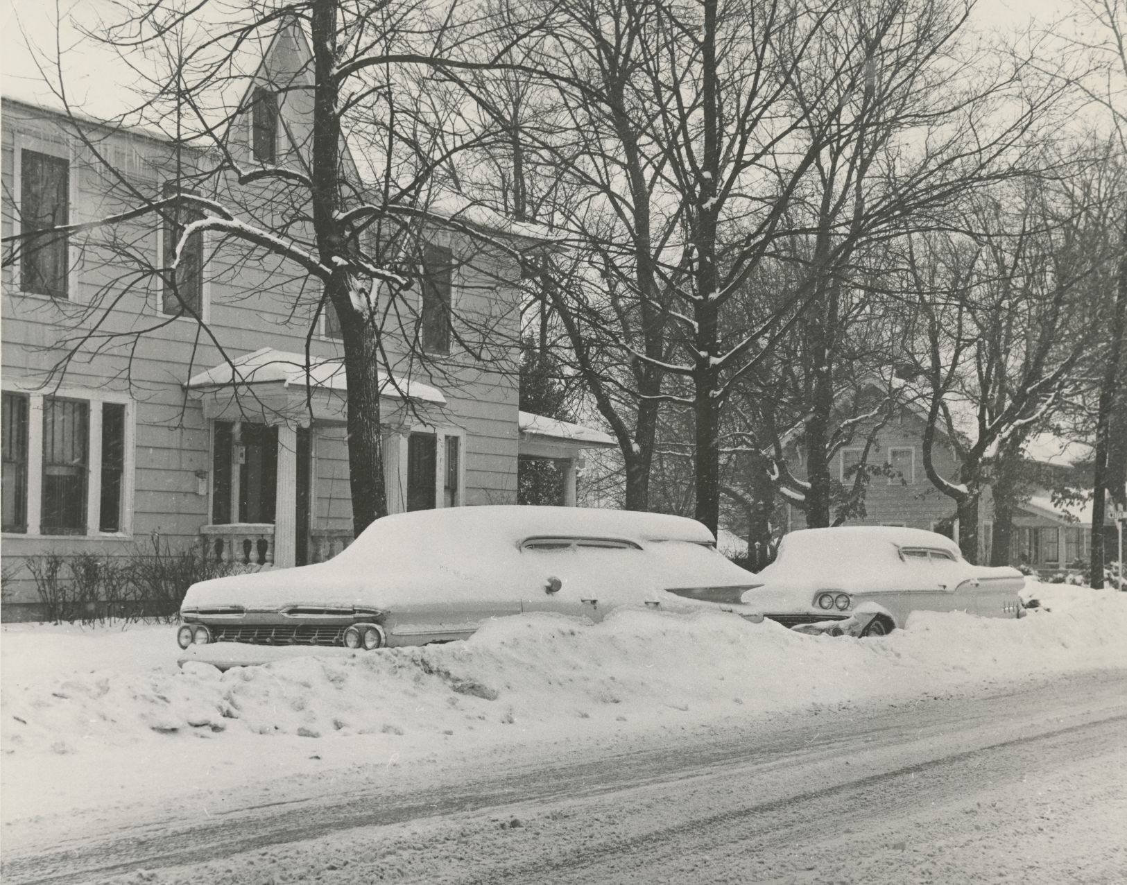 709 Center St Winter 1950s